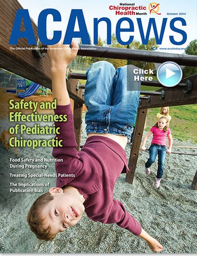 Safety and Effectiveness of Pediatric Chiropractic Care